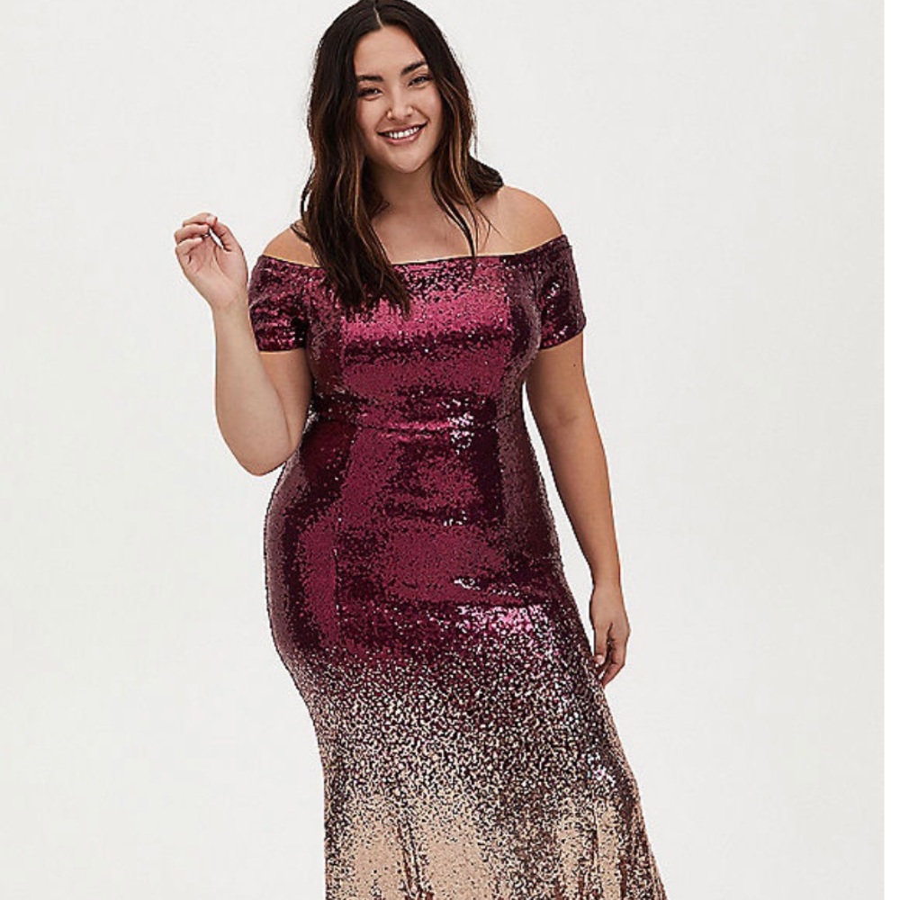 Torrid Size 12 Sequin dress NWT